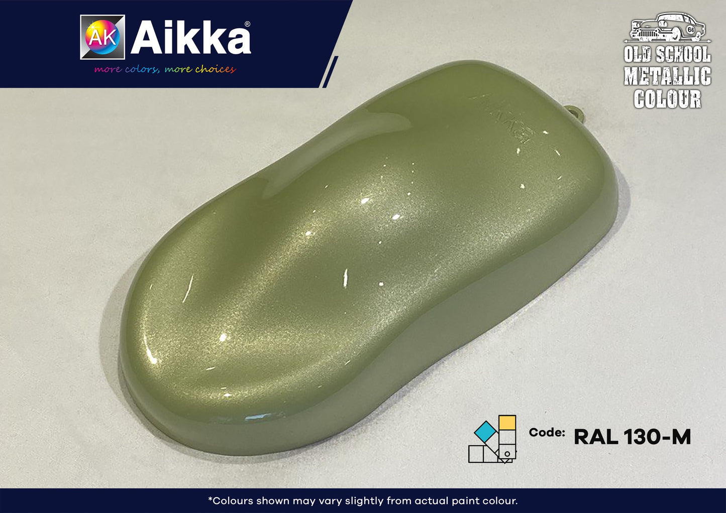 RAL - OLD SCHOOL RAL METALLIC COLOUR AIKKA - 70 couleurs