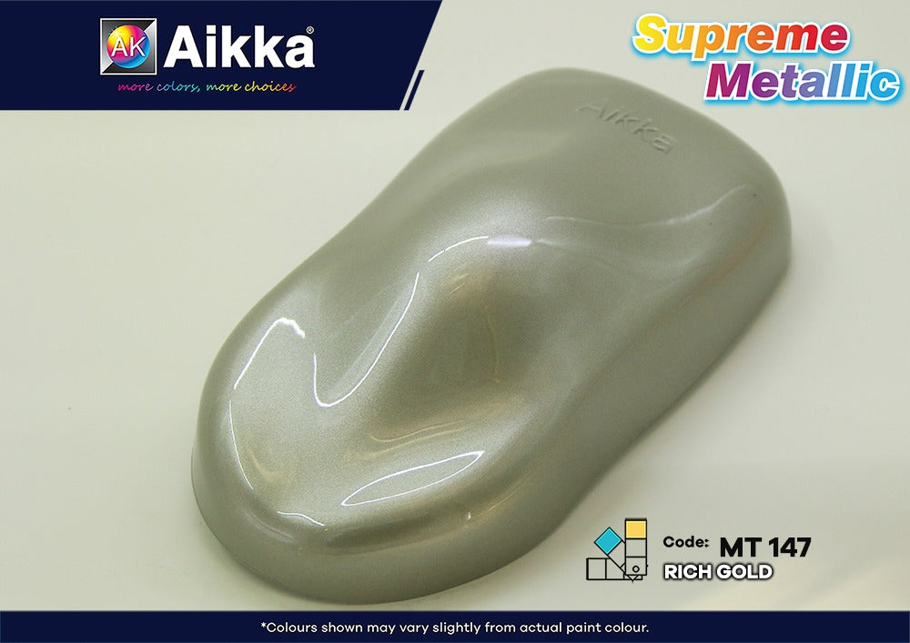 MT- PEINTURE SUPREME METALLIC COLOUR SERIES AIKKA - 190 couleurs