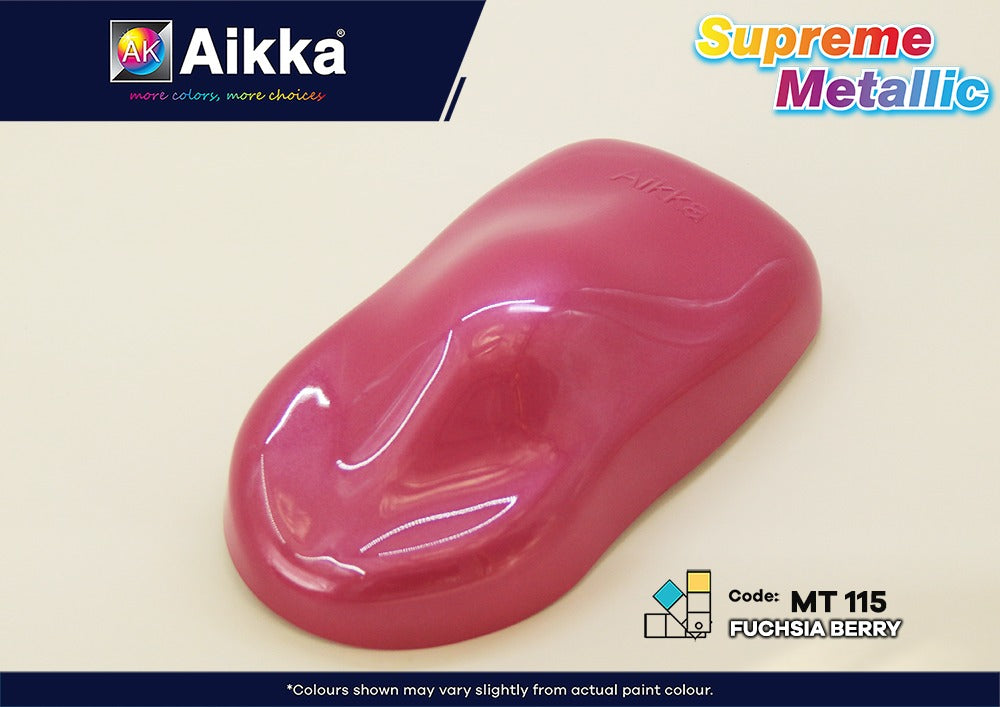 MT- PEINTURE SUPREME METALLIC COLOUR SERIES AIKKA - 190 couleurs