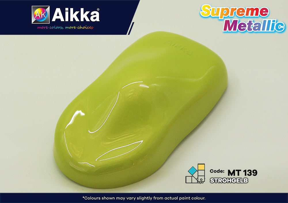 MT- PEINTURE SUPREME METALLIC COLOUR SERIES AIKKA - 190 couleurs