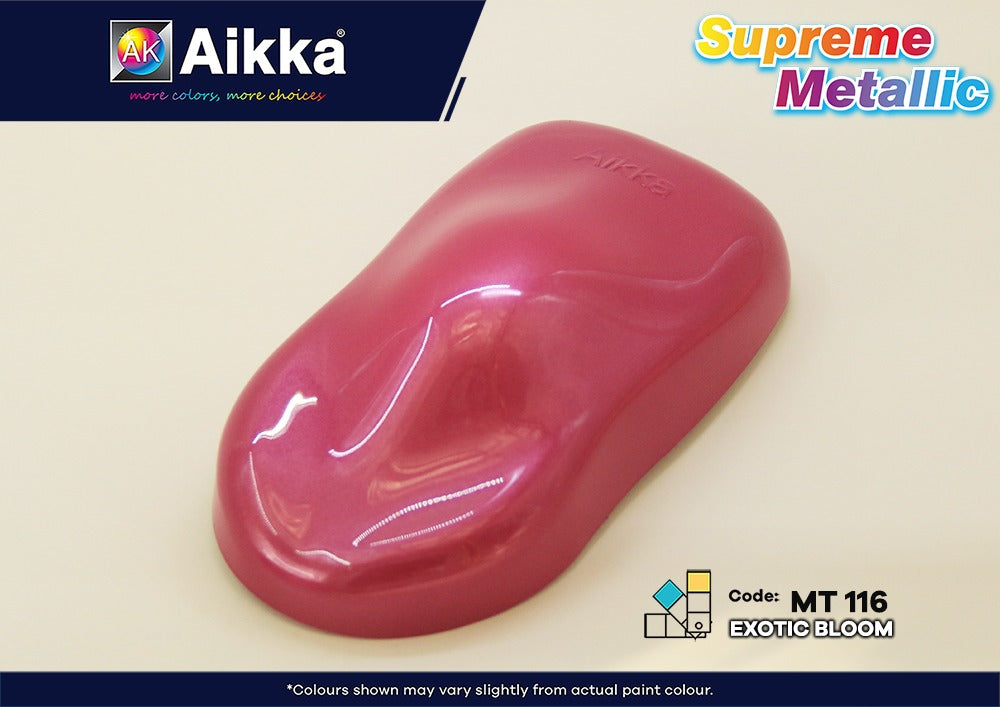 MT- PEINTURE SUPREME METALLIC COLOUR SERIES AIKKA - 190 couleurs