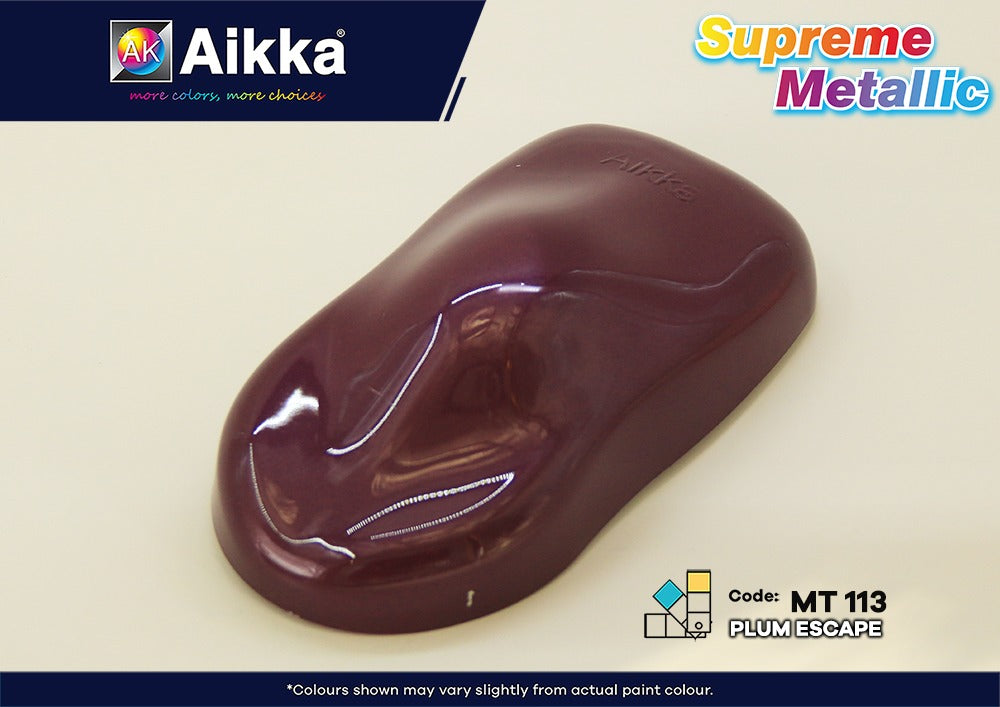 MT- PEINTURE SUPREME METALLIC COLOUR SERIES AIKKA - 190 couleurs