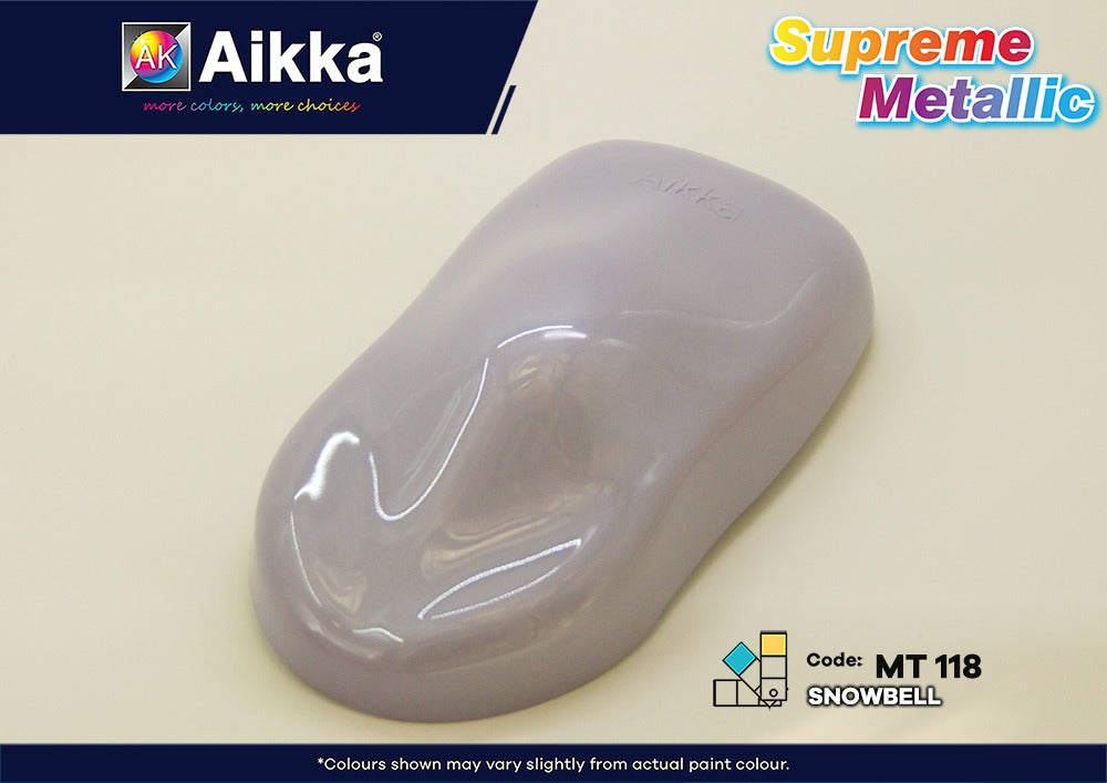 MT- PEINTURE SUPREME METALLIC COLOUR SERIES AIKKA - 190 couleurs