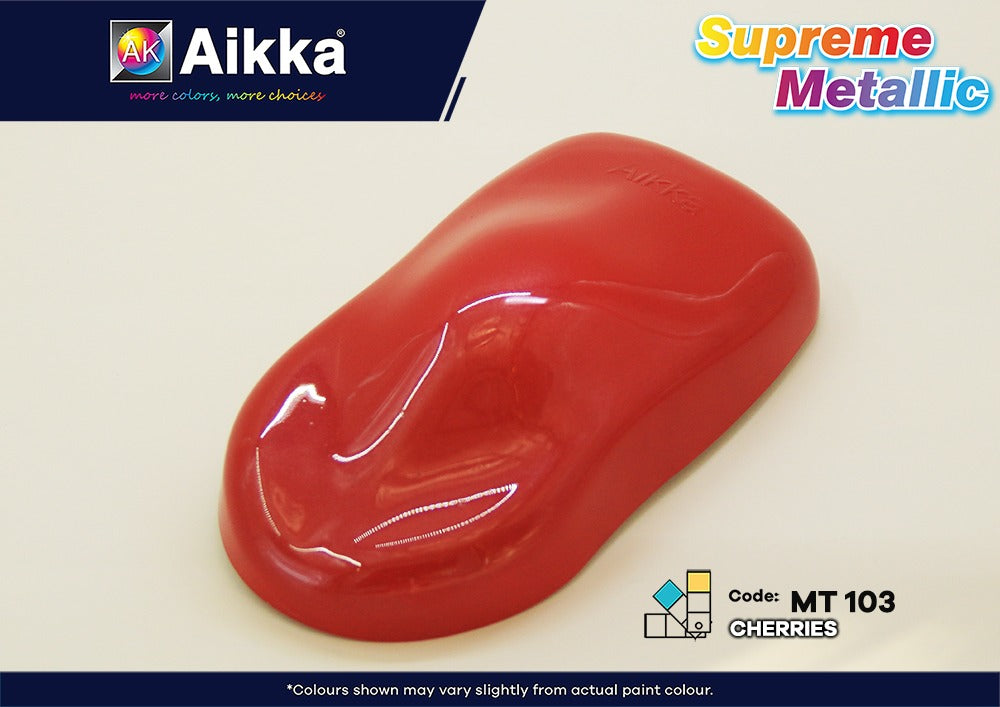 MT- PEINTURE SUPREME METALLIC COLOUR SERIES AIKKA - 190 couleurs