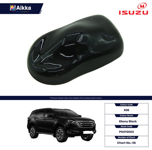 ISUZU - TEINTES ORIGINE CONSTRUCTEUR ISUZU - 130 teintes