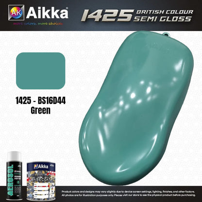 SATINE OPAQUE 1/2 - BRITISH STANDARD SEMI GLOSS COLOUR AIKKA (auto base ou auto kril) - 250 couleurs