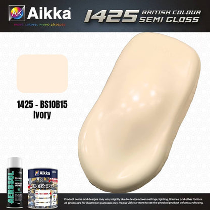 SATINE OPAQUE 1/2 - BRITISH STANDARD SEMI GLOSS COLOUR AIKKA (auto base ou auto kril) - 250 couleurs