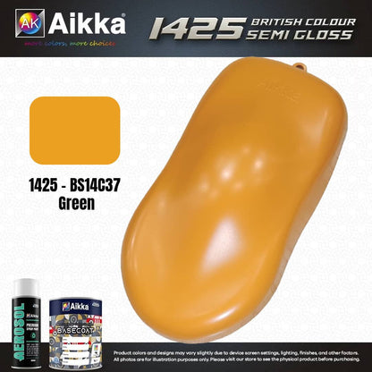 SATINE OPAQUE 1/2 - BRITISH STANDARD SEMI GLOSS COLOUR AIKKA (auto base ou auto kril) - 250 couleurs