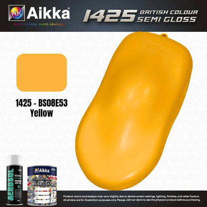 SATINE OPAQUE 1/2 - BRITISH STANDARD SEMI GLOSS COLOUR AIKKA (auto base ou auto kril) - 250 couleurs