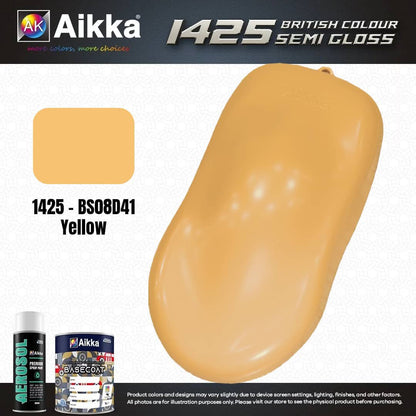 SATINE OPAQUE 1/2 - BRITISH STANDARD SEMI GLOSS COLOUR AIKKA (auto base ou auto kril) - 250 couleurs