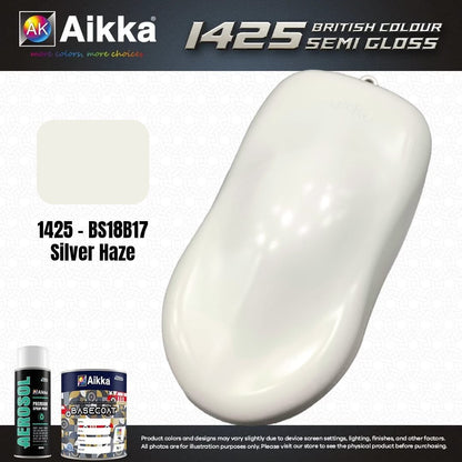 SATINE OPAQUE 1/2 - BRITISH STANDARD SEMI GLOSS COLOUR AIKKA (auto base ou auto kril) - 250 couleurs