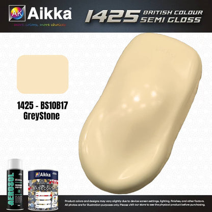 SATINE OPAQUE 1/2 - BRITISH STANDARD SEMI GLOSS COLOUR AIKKA (auto base ou auto kril) - 250 couleurs