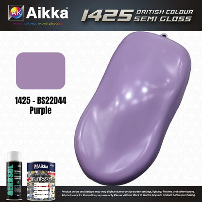 SATINE OPAQUE 1/2 - BRITISH STANDARD SEMI GLOSS COLOUR AIKKA (auto base ou auto kril) - 250 couleurs