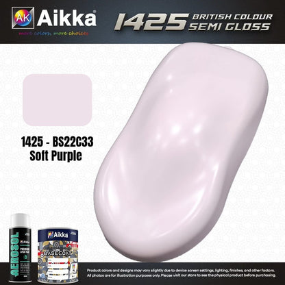 SATINE OPAQUE 1/2 - BRITISH STANDARD SEMI GLOSS COLOUR AIKKA (auto base ou auto kril) - 250 couleurs