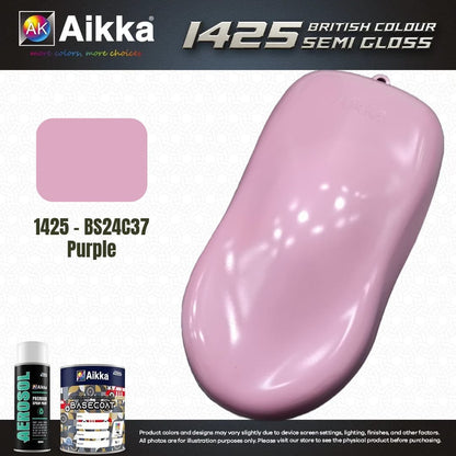 SATINE OPAQUE 1/2 - BRITISH STANDARD SEMI GLOSS COLOUR AIKKA (auto base ou auto kril) - 250 couleurs