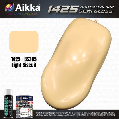 SATINE OPAQUE 1/2 - BRITISH STANDARD SEMI GLOSS COLOUR AIKKA (auto base ou auto kril) - 250 couleurs