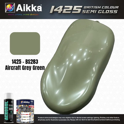 SATINE OPAQUE 1/2 - BRITISH STANDARD SEMI GLOSS COLOUR AIKKA (auto base ou auto kril) - 250 couleurs
