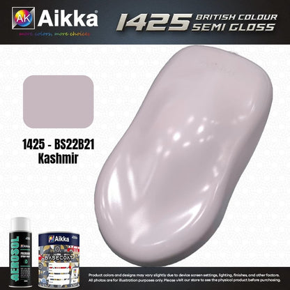 SATINE OPAQUE 1/2 - BRITISH STANDARD SEMI GLOSS COLOUR AIKKA (auto base ou auto kril) - 250 couleurs