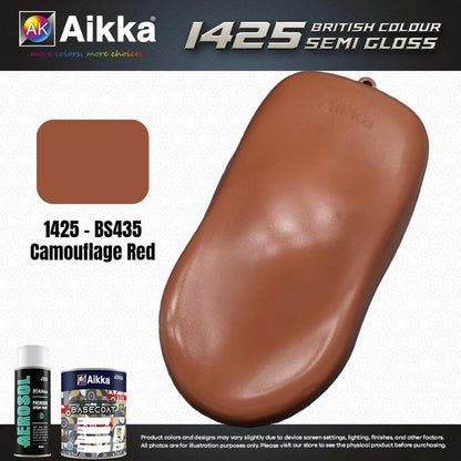 SATINE OPAQUE 2/2 - BRITISH STANDARD SEMI GLOSS COLOUR AIKKA (auto base ou auto kril) - 120 couleurs