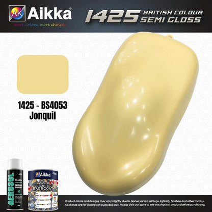 SATINE OPAQUE 1/2 - BRITISH STANDARD SEMI GLOSS COLOUR AIKKA (auto base ou auto kril) - 250 couleurs