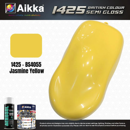 SATINE OPAQUE 1/2 - BRITISH STANDARD SEMI GLOSS COLOUR AIKKA (auto base ou auto kril) - 250 couleurs