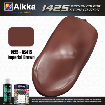 SATINE OPAQUE 2/2 - BRITISH STANDARD SEMI GLOSS COLOUR AIKKA (auto base ou auto kril) - 120 couleurs