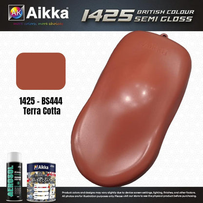 SATINE OPAQUE 2/2 - BRITISH STANDARD SEMI GLOSS COLOUR AIKKA (auto base ou auto kril) - 120 couleurs