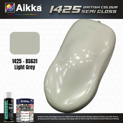 SATINE OPAQUE 2/2 - BRITISH STANDARD SEMI GLOSS COLOUR AIKKA (auto base ou auto kril) - 120 couleurs