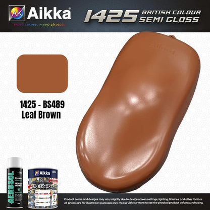 SATINE OPAQUE 2/2 - BRITISH STANDARD SEMI GLOSS COLOUR AIKKA (auto base ou auto kril) - 120 couleurs