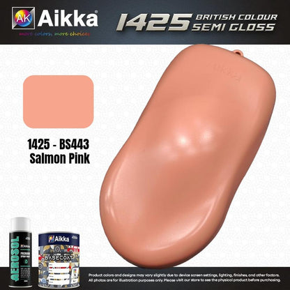 SATINE OPAQUE 2/2 - BRITISH STANDARD SEMI GLOSS COLOUR AIKKA (auto base ou auto kril) - 120 couleurs