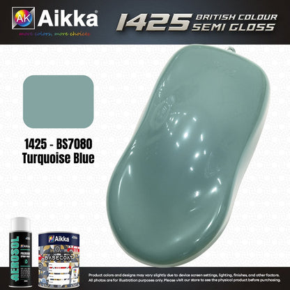 SATINE OPAQUE 2/2 - BRITISH STANDARD SEMI GLOSS COLOUR AIKKA (auto base ou auto kril) - 120 couleurs