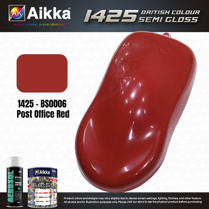 SATINE OPAQUE 2/2 - BRITISH STANDARD SEMI GLOSS COLOUR AIKKA (auto base ou auto kril) - 120 couleurs