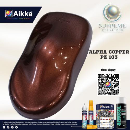 SPZ - PEINTURE SUPREME PEARLIZED AIKKA - 121 couleurs