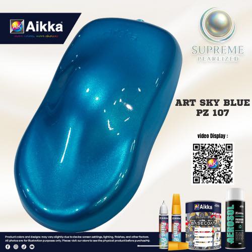 SPZ - PEINTURE SUPREME PEARLIZED AIKKA - 121 couleurs