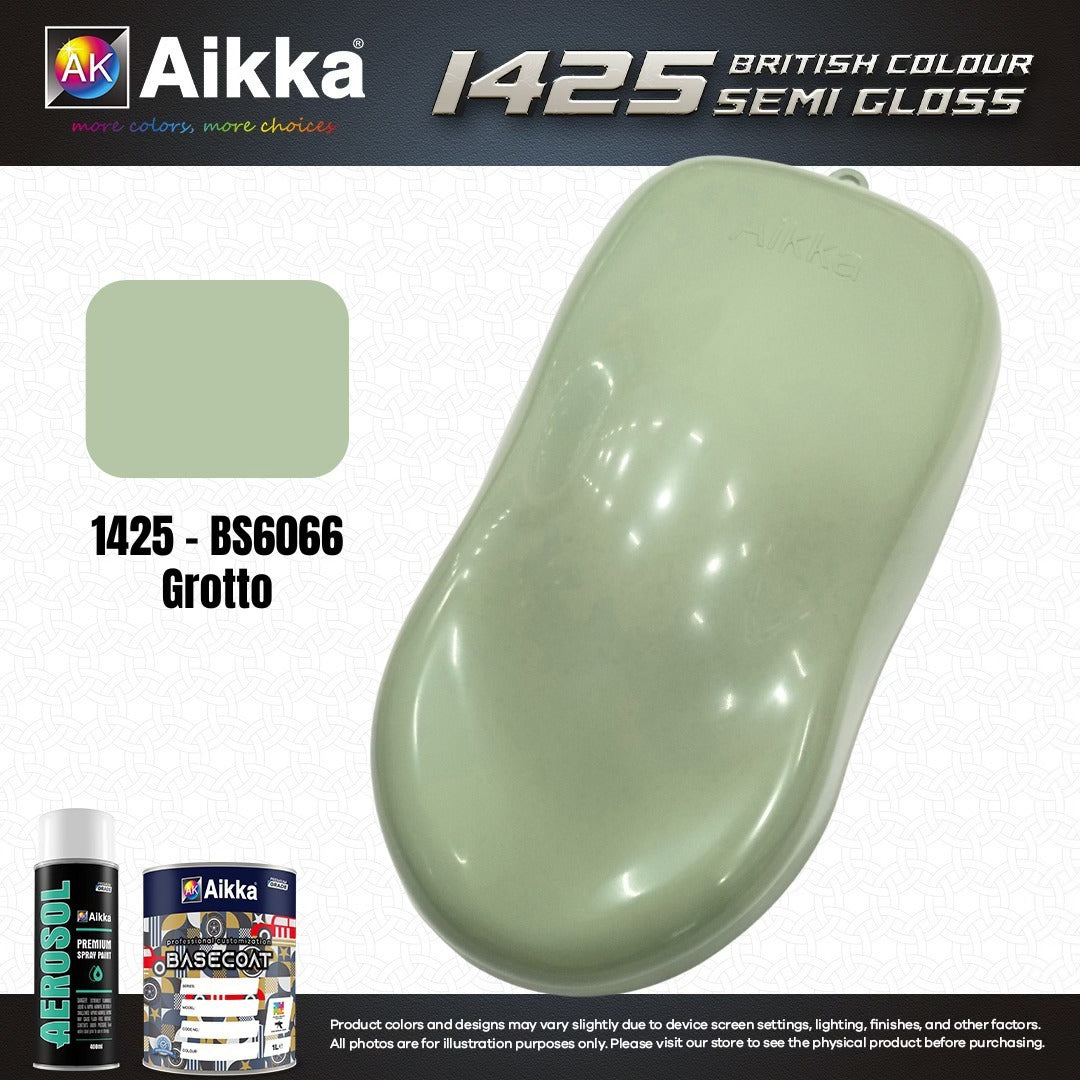 SATINE OPAQUE 2/2 - BRITISH STANDARD SEMI GLOSS COLOUR AIKKA (auto base ou auto kril) - 120 couleurs