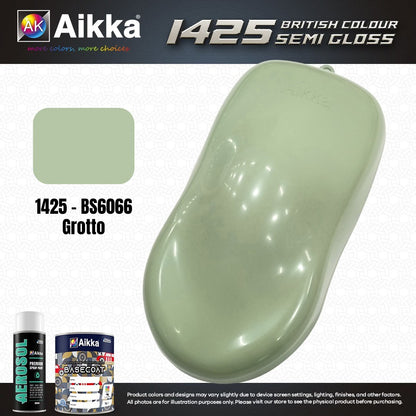 SATINE OPAQUE 2/2 - BRITISH STANDARD SEMI GLOSS COLOUR AIKKA (auto base ou auto kril) - 120 couleurs