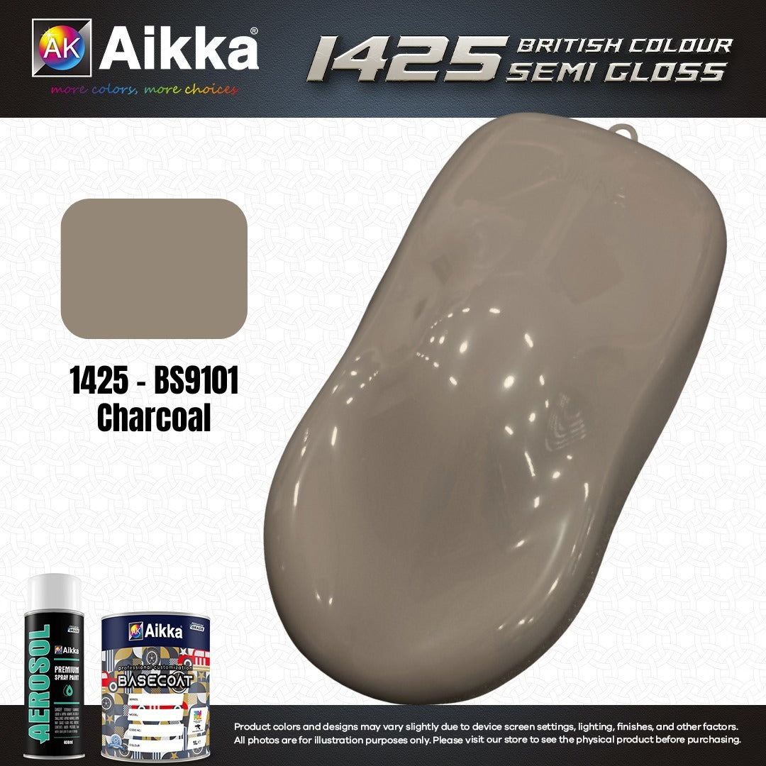 SATINE OPAQUE 2/2 - BRITISH STANDARD SEMI GLOSS COLOUR AIKKA (auto base ou auto kril) - 120 couleurs