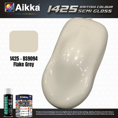 SATINE OPAQUE 2/2 - BRITISH STANDARD SEMI GLOSS COLOUR AIKKA (auto base ou auto kril) - 120 couleurs