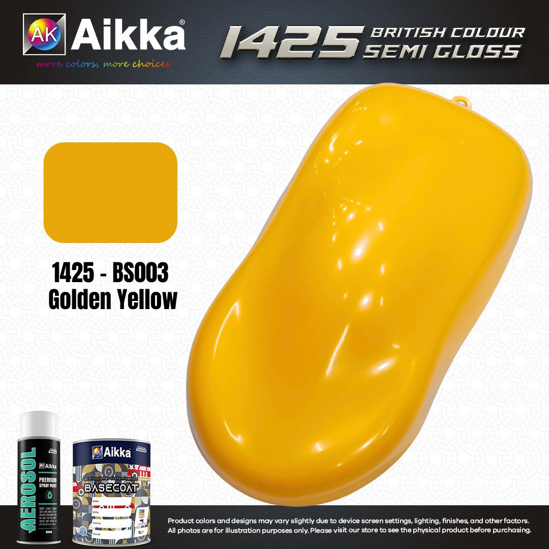 SATINE OPAQUE 2/2 - BRITISH STANDARD SEMI GLOSS COLOUR AIKKA (auto base ou auto kril) - 120 couleurs