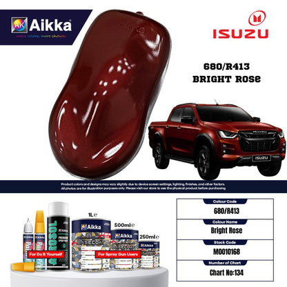 ISUZU - TEINTES ORIGINE CONSTRUCTEUR ISUZU - 130 teintes