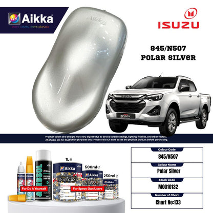 ISUZU - TEINTES ORIGINE CONSTRUCTEUR ISUZU - 130 teintes