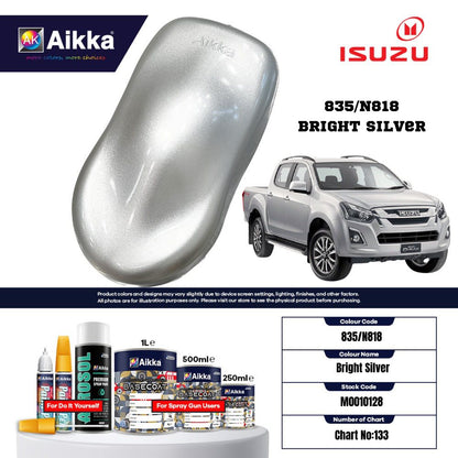 ISUZU - TEINTES ORIGINE CONSTRUCTEUR ISUZU - 130 teintes