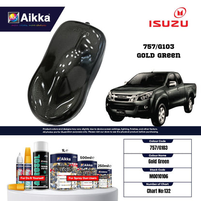 ISUZU - TEINTES ORIGINE CONSTRUCTEUR ISUZU - 130 teintes