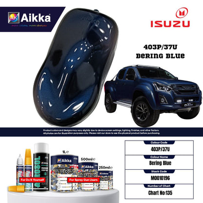 ISUZU - TEINTES ORIGINE CONSTRUCTEUR ISUZU - 130 teintes