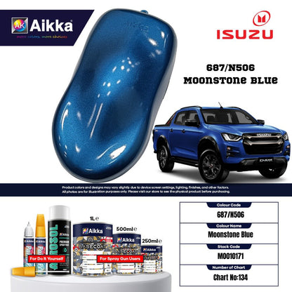 ISUZU - TEINTES ORIGINE CONSTRUCTEUR ISUZU - 130 teintes