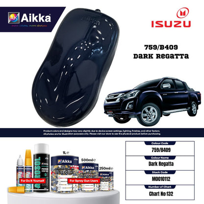 ISUZU - TEINTES ORIGINE CONSTRUCTEUR ISUZU - 130 teintes