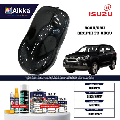 ISUZU - TEINTES ORIGINE CONSTRUCTEUR ISUZU - 130 teintes
