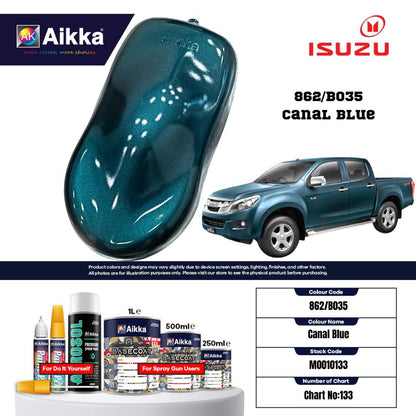 ISUZU - TEINTES ORIGINE CONSTRUCTEUR ISUZU - 130 teintes