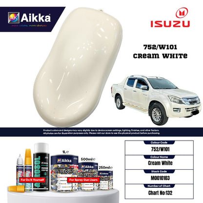 ISUZU - TEINTES ORIGINE CONSTRUCTEUR ISUZU - 130 teintes