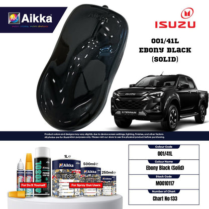 ISUZU - TEINTES ORIGINE CONSTRUCTEUR ISUZU - 130 teintes